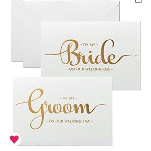 Bride and Groom Cards